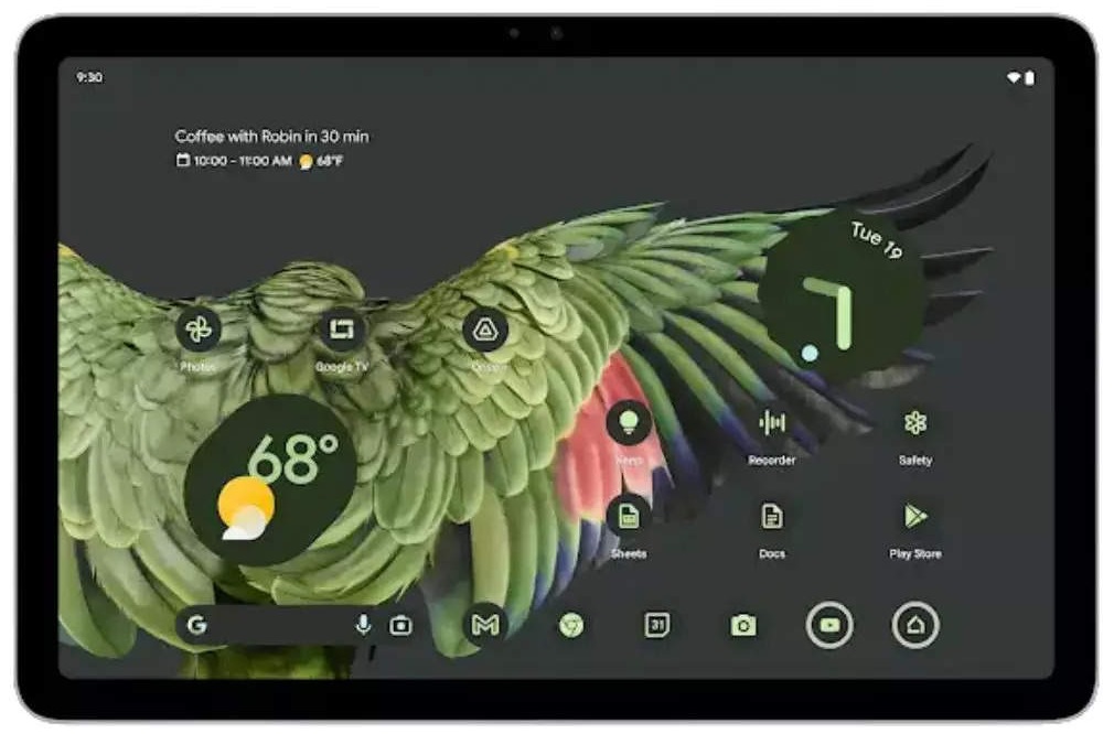 google pixel tablet